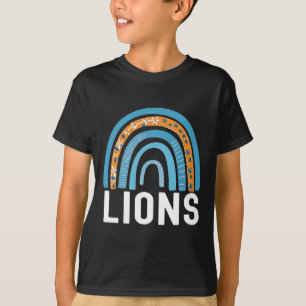 Lions School Sports Fan Team Back To School Spirit T-Shirt