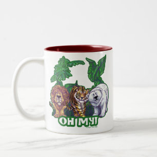 Lions Tiger Bears Oh My Two-Tone Coffee Mug