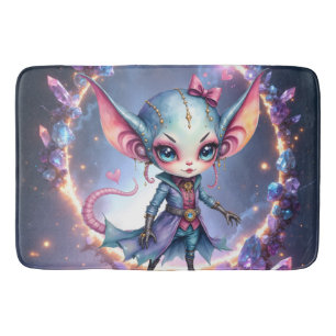 Liora – Crystal Heart from the Stars  Bath Mat