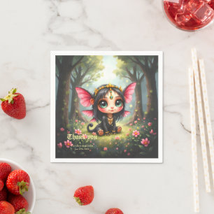 Liora – Keeper of Tiny Stars. Napkin