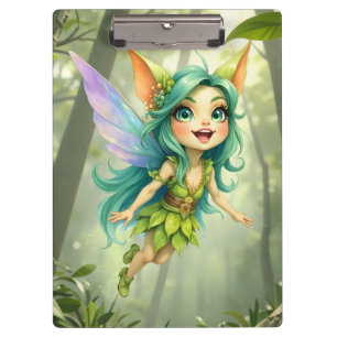 Liora the Forest Sprite –Enchanted Fairy Companion Clipboard
