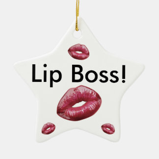 Lip Boss Christmas Ornament