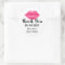 Lip Business Thank You Stickers, Lips, Lipstick