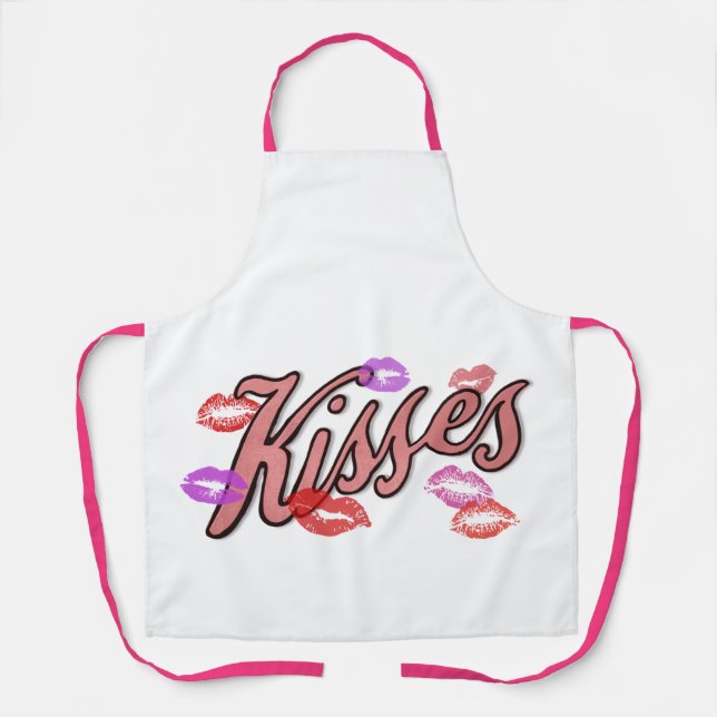 LIP KISSES  APRON (Front)