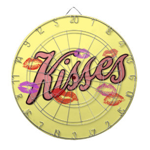 LIP KISSES  DARTBOARD