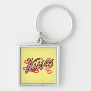 LIP KISSES  KEY RING