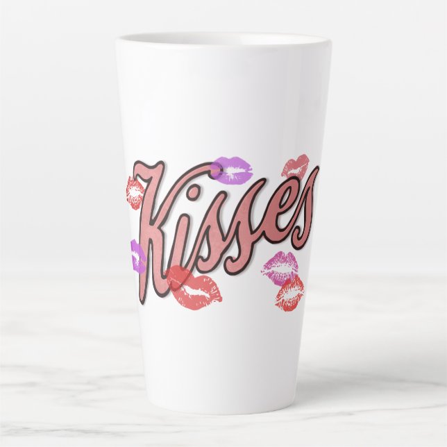 LIP KISSES  LATTE MUG (Front)