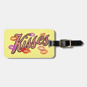 LIP KISSES  LUGGAGE TAG