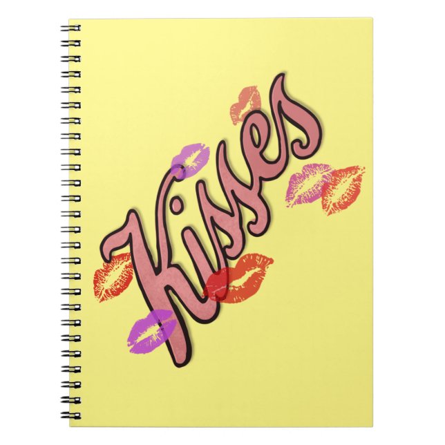 LIP KISSES  NOTEBOOK (Front)