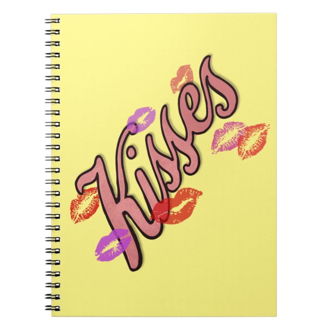 LIP KISSES  NOTEBOOK (Front)