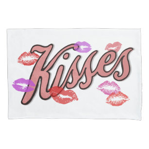 LIP KISSES PILLOWCASE