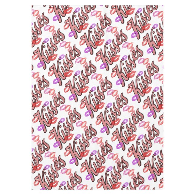 LIP KISSES  TABLECLOTH (Front)
