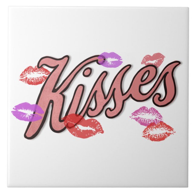 LIP KISSES  TILE (Front)