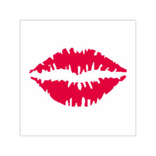 Lip Print Self-inking Stamp