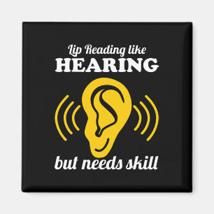 Lip Reading Like Hearing Magnet