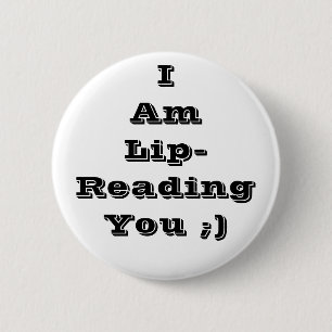 lip-reading you Button
