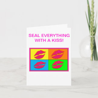 Lip Smack Note Cards