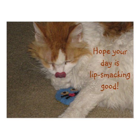 Lip-smacking Good Postcard