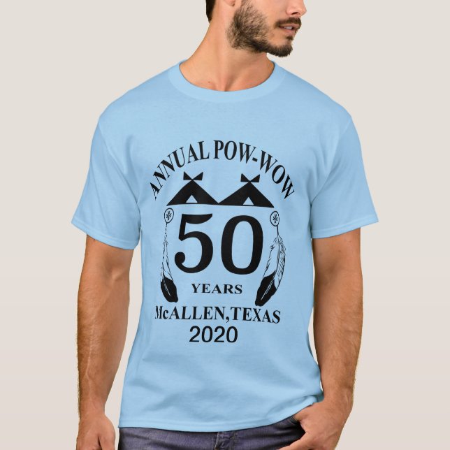 Lipan Apache Tribe 50th Annual Pow Wow T-shirt (Front)