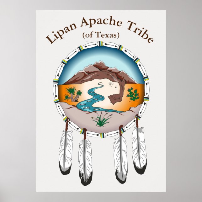 Lipan Apache Tribe (of Texas) Poster (Front)