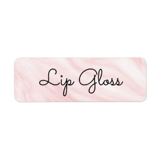 Lipgloss label