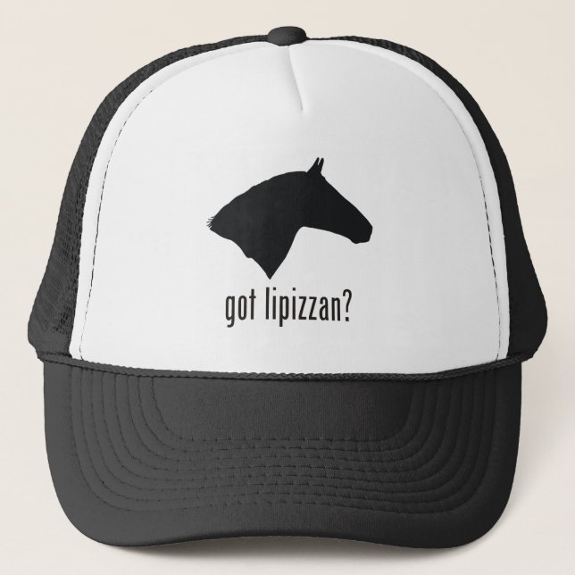 Lipizzan Trucker Hat (Front)