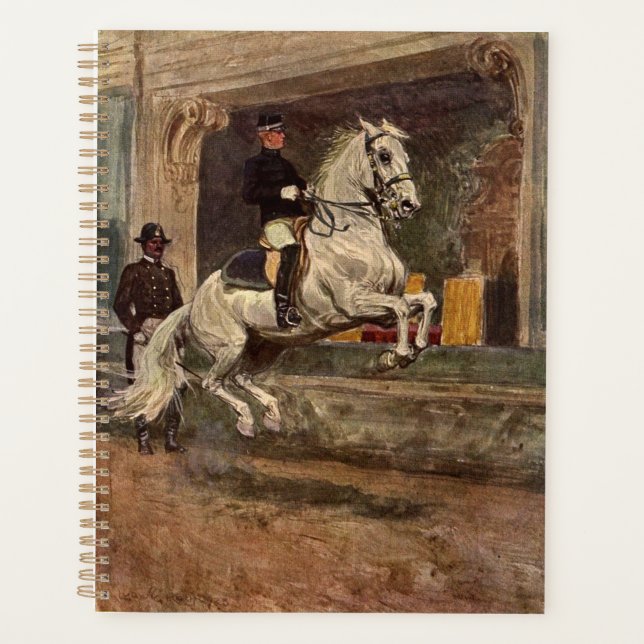 Lipizzaner Dressage Courbette Planner (Front)