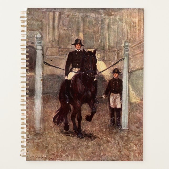 Lipizzaner Dressage Piaffe Planner (Front)
