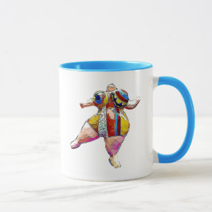 Lipoedema strong Lady Dancing Coffee Mug