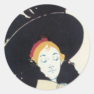 Lippincott's February Classic Round Sticker