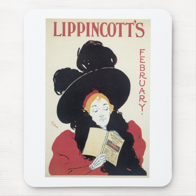 Lippincott's February Mouse Mat (Front)