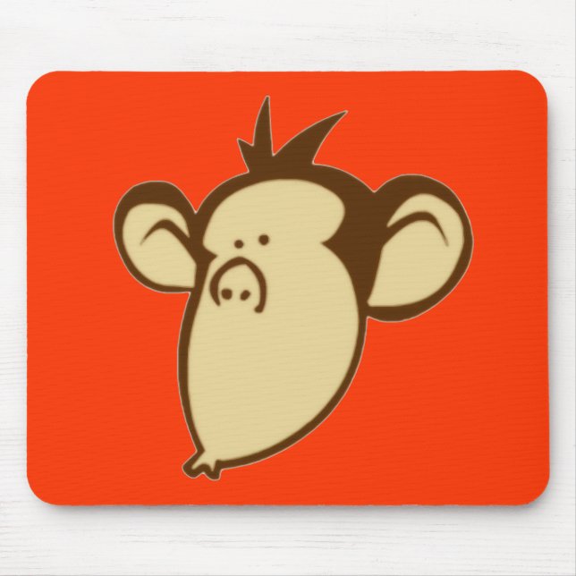 Lippy Monkey Mousepad (Front)