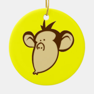 Lippy Monkey Ornament