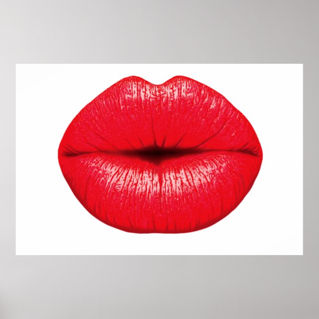 lips-327493 lips mouth kiss lipstick face love poster (Front)