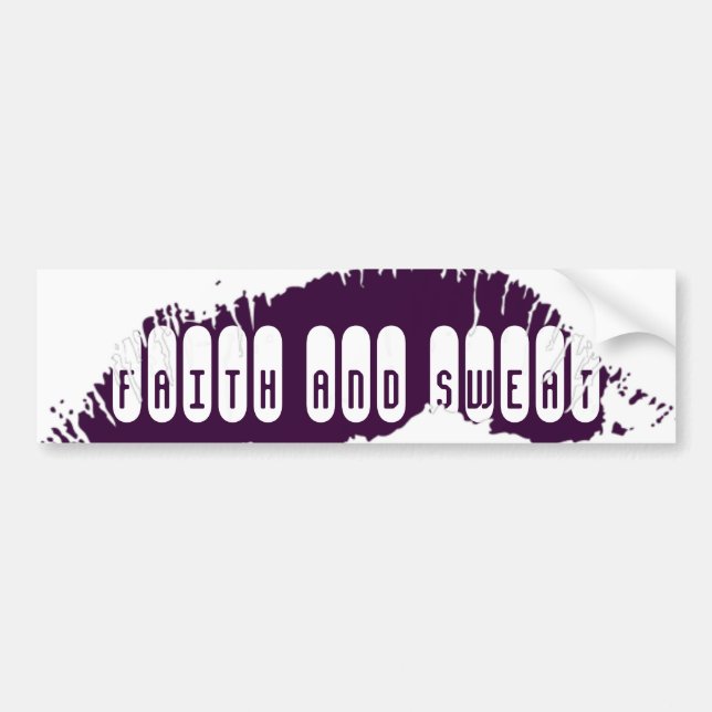 Lips Bumper Sticker (Front)