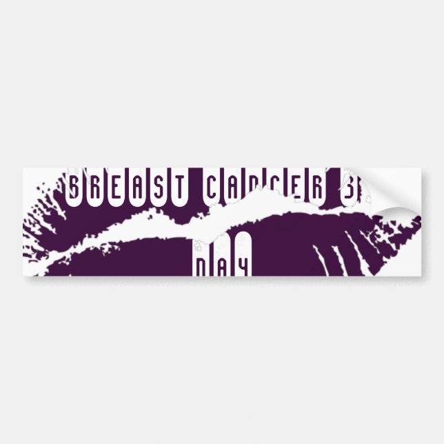 Lips Bumper Sticker (Front)