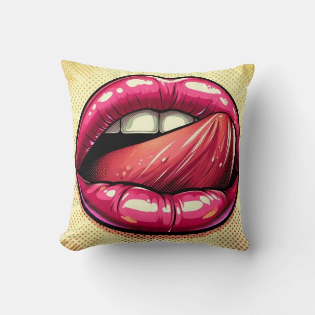 Lips Cushion (Front)