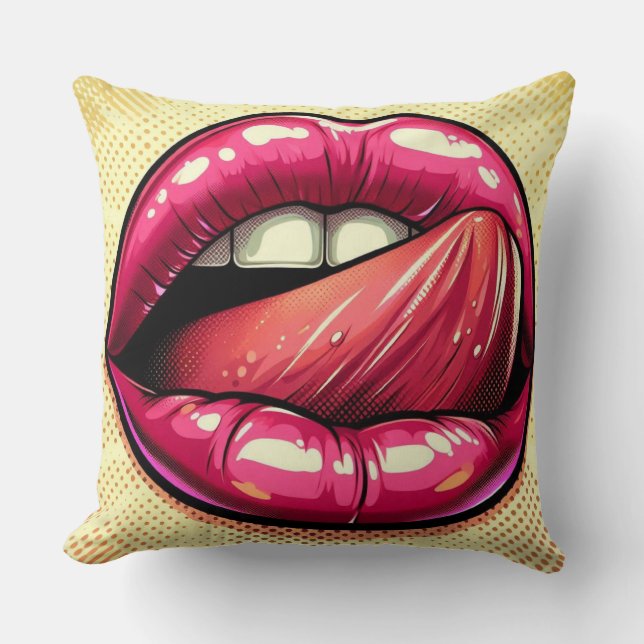 Lips Cushion (Front)