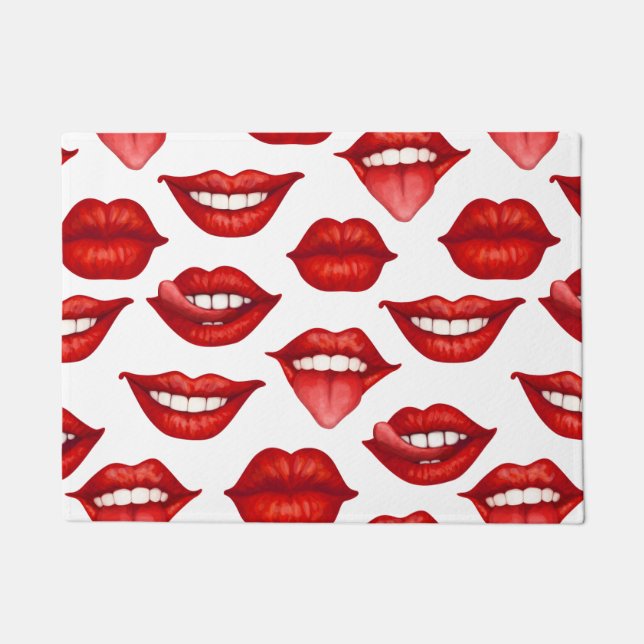 Lips Doormat (Front)