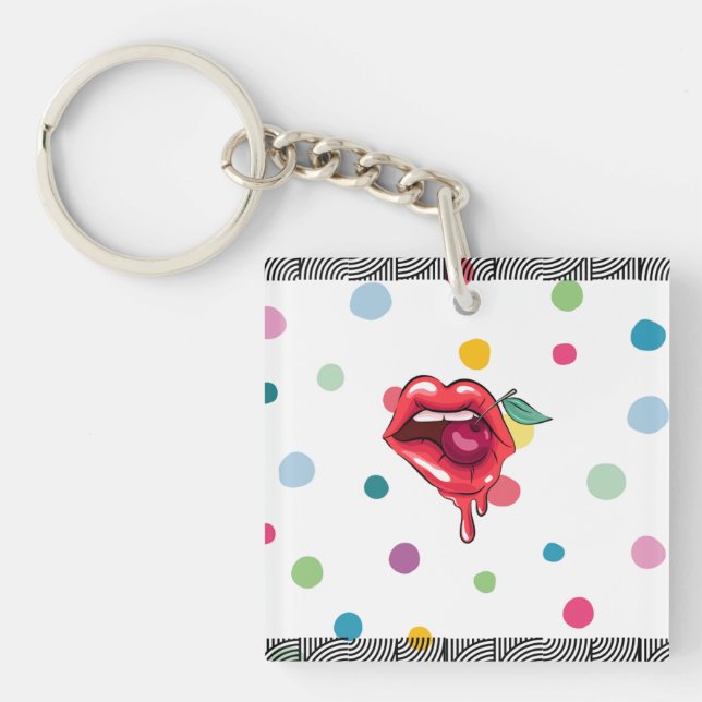 lips key ring (Front)
