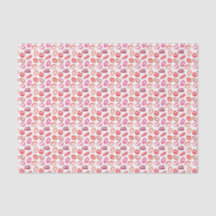 Lips Kiss Print Tissue Paper
