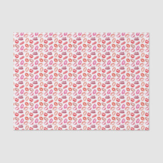 Lips Kiss Print Tissue Paper