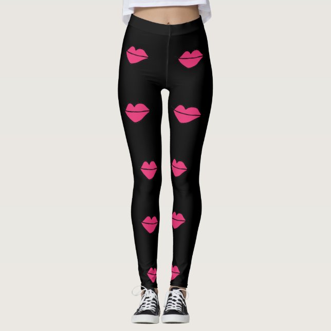 Lips Leggings (Front)