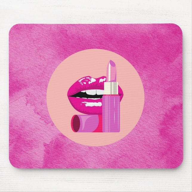 Lips Mouse Mat (Front)