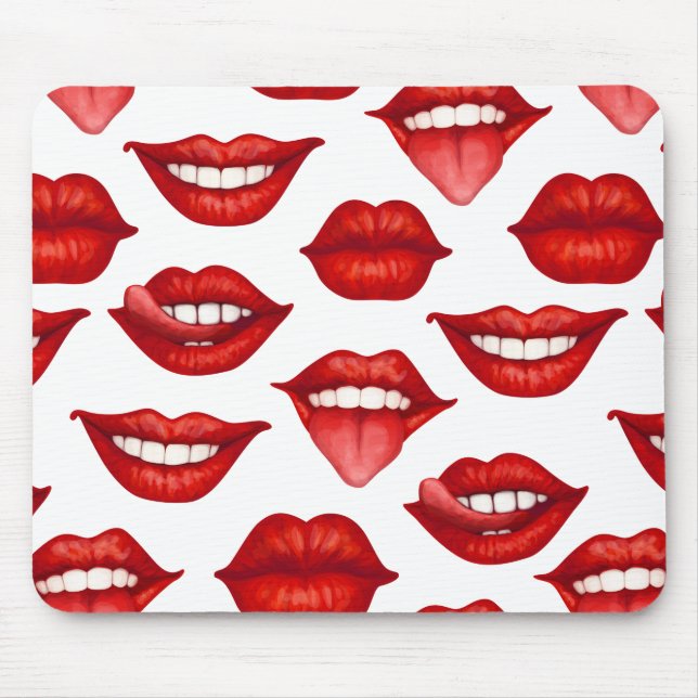 Lips Mouse Mat (Front)