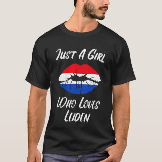 Lips Mouth Love Holland Flag Suffering T-Shirt