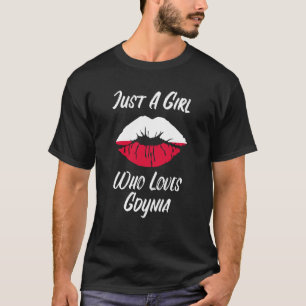 Lips Mouth Love Polish Flag Gdynia T-Shirt