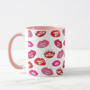 Lips Pattern Mug