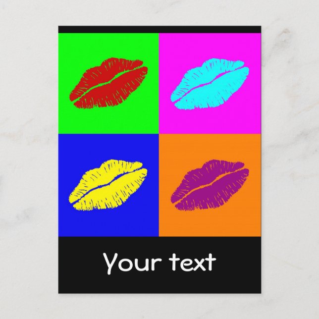 lips' postcard (Front)