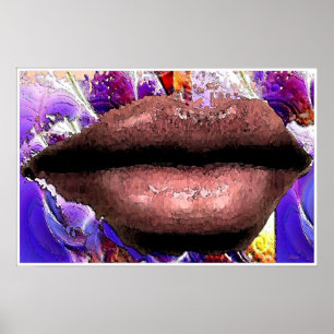 Lips Poster